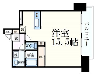 インペリアル新神戸の物件間取画像